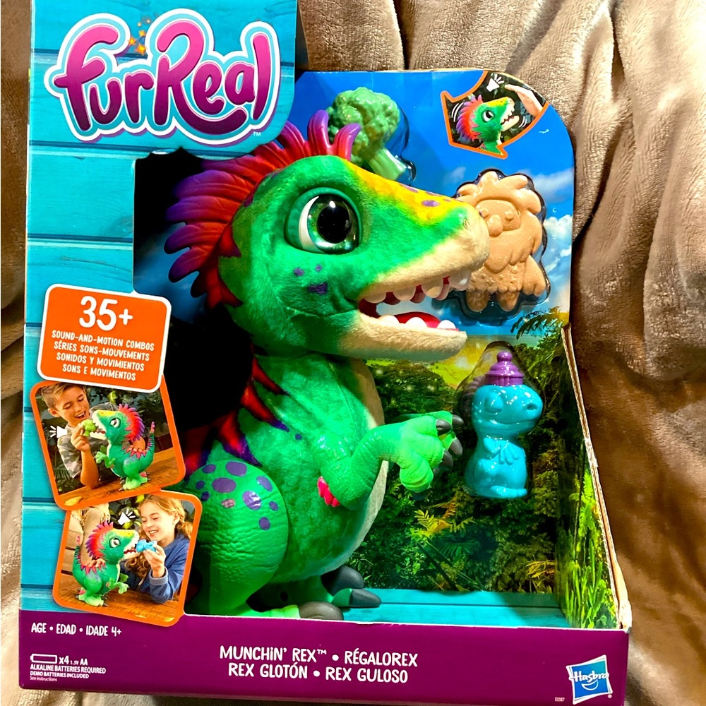 Brand New Furreal Munchin Rex